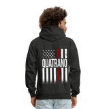 QUATRANO Firefighter Hoodie - charcoal grey