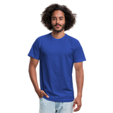 Testing Unisex Jersey T-Shirt by Bella + Canvas - royal blue