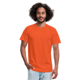 Testing Unisex Jersey T-Shirt by Bella + Canvas - orange