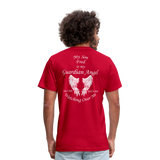 Testing Unisex Jersey T-Shirt by Bella + Canvas - red
