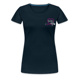 Heather Emergency Nurse Women’s Premium T-Shirt 2529420223 - deep navy