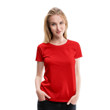 Mom Guardian Angel Women’s Premium T-Shirt (CK3545) - red