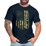 Uncle Camo Flag Men’s Premium Organic T-Shirt - deep navy