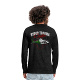 Johnson Ryder Trauma Center Men's Long Sleeve T-Shirt - charcoal grey