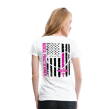 Heather Nurse Practitioner Women’s Premium T-Shirt - white