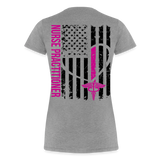 Heather Nurse Practitioner Women’s Premium T-Shirt - heather gray
