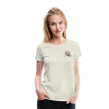 Heather Nurse Practitioner Women’s Premium T-Shirt - heather oatmeal