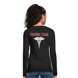 UNIVERSITY HEALTH  TRAUMA TEAM Women's Premium Long Sleeve T-Shirt - black