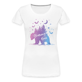 Grammy Bear Women’s Premium T-Shirt (KS1032) - white