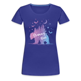 Grammy Bear Women’s Premium T-Shirt (KS1032) - royal blue
