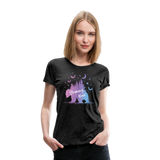 Grammy Bear Women’s Premium T-Shirt (KS1032) - charcoal grey