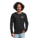 University Health Men's Premium Long Sleeve T-Shirt - black