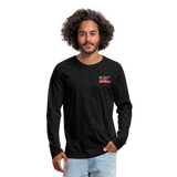 University Health Men's Premium Long Sleeve T-Shirt - charcoal grey