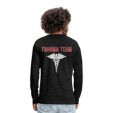 University Health Men's Premium Long Sleeve T-Shirt - charcoal grey