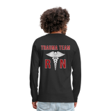 University Health RN Men's Premium Long Sleeve T-Shirt - black