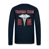 University Health RN Men's Premium Long Sleeve T-Shirt - deep navy