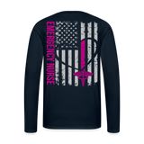 Denise RN Men's Premium Long Sleeve T-Shirt - deep navy