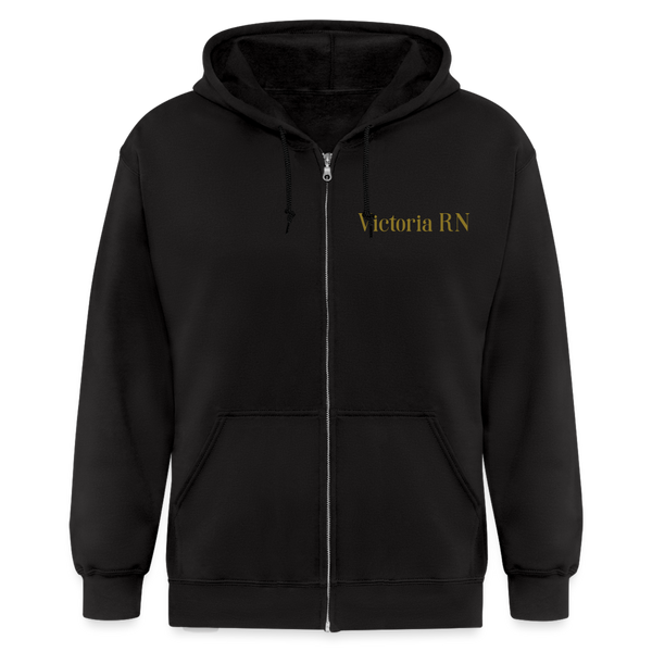 Victoria RN Ryder Trauma Men's Zip Hoodie - black