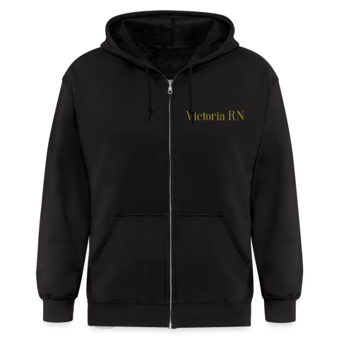 Victoria RN Ryder Trauma Men's Zip Hoodie - black