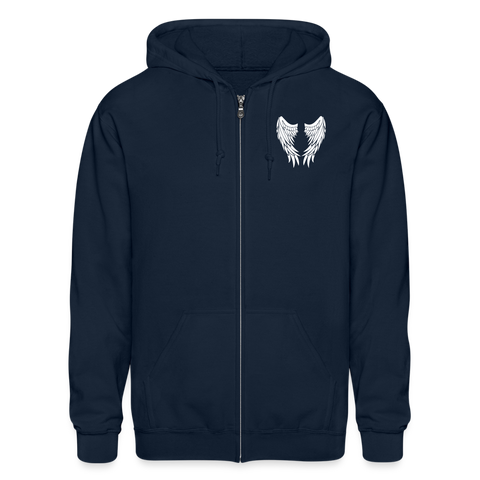 2584042547 Gildan Heavy Blend Adult Zip Hoodie - navy
