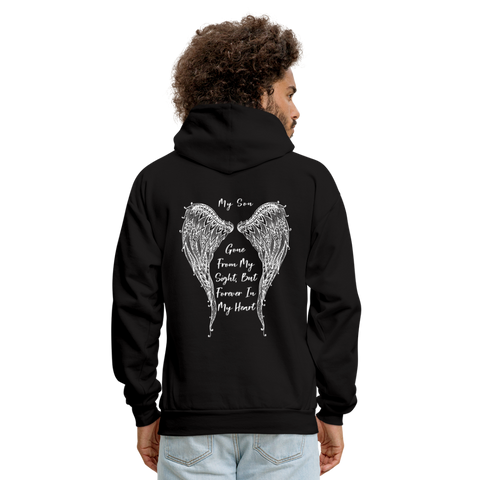 My Son Gone From My Sight, But Forever in My Heart Mens Adult Hoodie (CK1803) - black