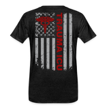 Trauma ICU Men's Organic Premium T-Shirt - charcoal grey