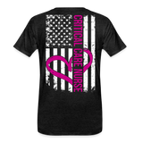 Critical Care Nurse Men's Organic Premium T-Shirt (CK1837)+ - charcoal grey