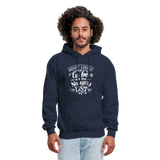 Most Likely to be on the Naughty List Men's Hoodie (CK-0001) - navy