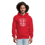 Most Likely to be on the Naughty List Men's Hoodie (CK-0001) - red