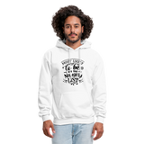Most Likely to be on the Naughty List Men's Hoodie (CK-0001) - white