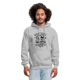 Most Likely to be on the Naughty List Men's Hoodie (CK-0001) - heather gray