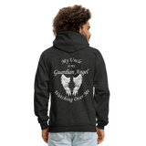 Uncle Guardian Angel Adult Hoodie (CK3576) - charcoal grey