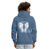 Daughter Guardian Angel Men's Hoodie (CK3580) - denim blue