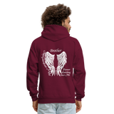 Brother Guardian Angel Adult Hoodie (CK3571) - burgundy