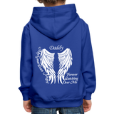 Daddy Guardian Angel Youth Hoodie (CK3561) - royal blue