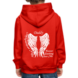 Daddy Guardian Angel Youth Hoodie (CK3561) - red