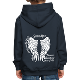 Grandpa Guardian Angel Youth Hoodie (CK3568) - navy