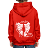 Grandpa Guardian Angel Youth Hoodie (CK3568) - red