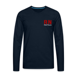RN Ortho Trauma Men's Premium Long Sleeve T-Shirt - deep navy