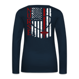RN Ortho Trauma Women's Premium Long Sleeve T-Shirt - deep navy