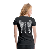 Brother Long Wings Women’s Premium T-Shirt - black