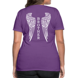 Brother Long Wings Women’s Premium T-Shirt - purple
