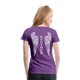 Brother Long Wings Women’s Premium T-Shirt - purple