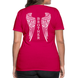 Brother Long Wings Women’s Premium T-Shirt - dark pink