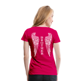 Brother Long Wings Women’s Premium T-Shirt - dark pink