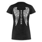 Brother Long Wings Women’s Premium T-Shirt - charcoal grey