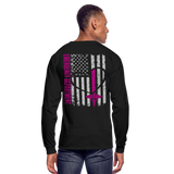 Amanda Emergency Department Men's Long Sleeve T-Shirt - black