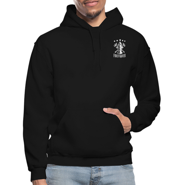 Smith Firefighter Gildan Heavy Blend Adult Hoodie - black