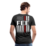 FEE Firefighter Flag Men's Premium T-Shirt - black
