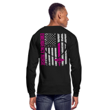 J Pahima, MSN, RN Men's Long Sleeve T-Shirt - black